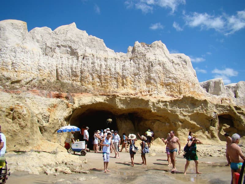 Falésias em Morro Branco