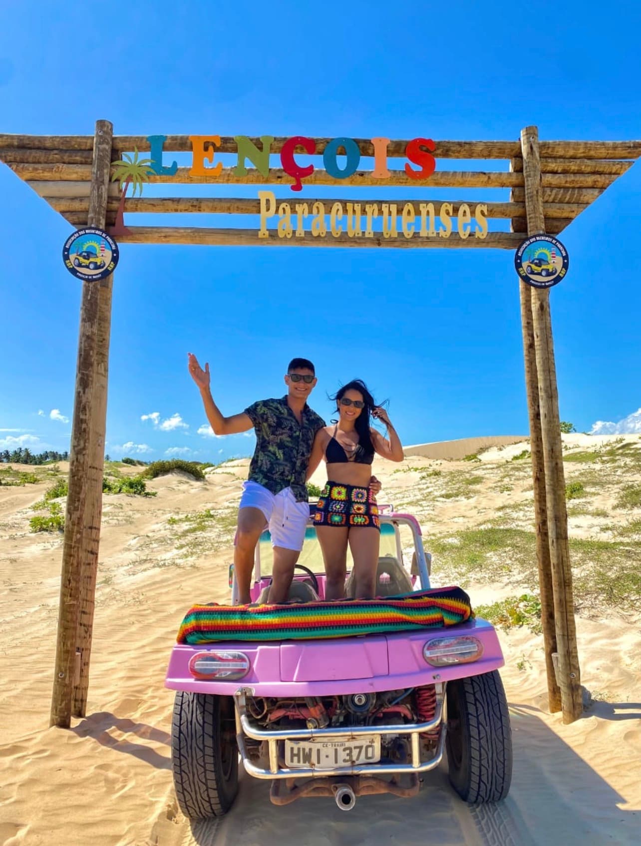 Campo de dunas dos Lençóis Paracuruenses