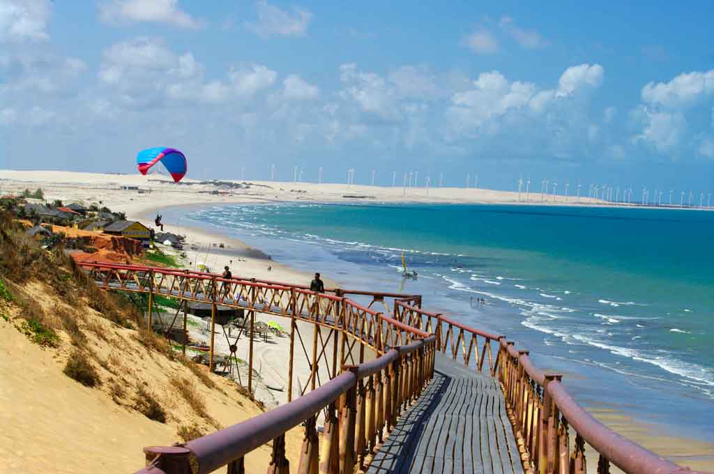 Ponte na praia de Lagoinha